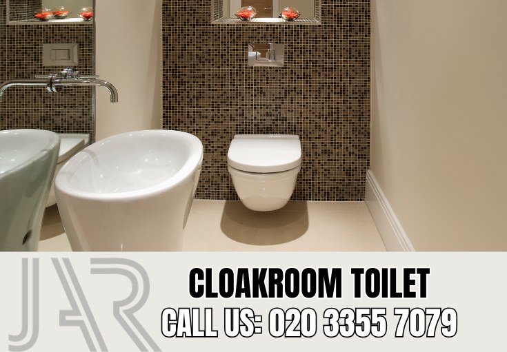 Cloakroom and Downstairs Toilet Installation by Holborn Bathroom Fitters